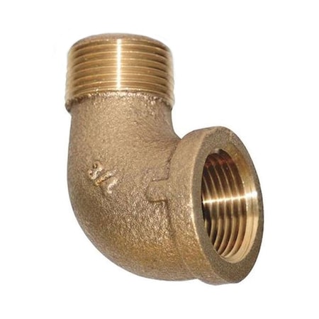 Thrifco Plumbing 1/4 90 Brass St Elbow 9317039